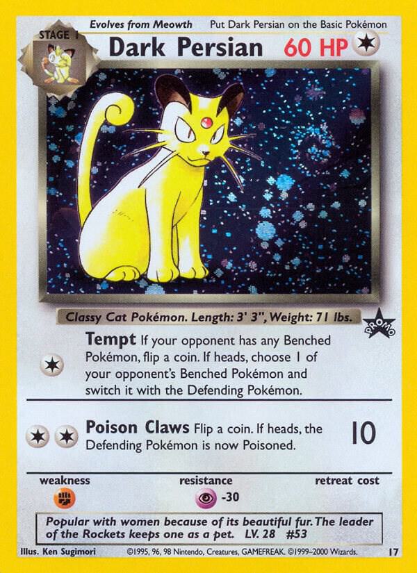 Pokemon: Dark Persian 17 - WoTC Promo - VGMX