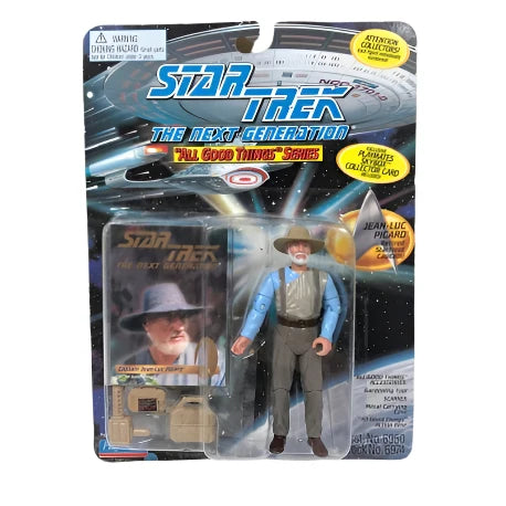 Star Trek: The Next Generation| "All Good Things" Series Jean-Luc Picard Retired Starfleet Captain Action Figure - VGMX