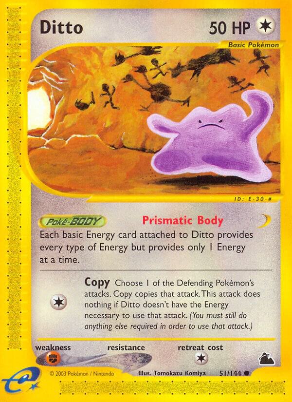Pokémon: Ditto - 51/144 - Skyridge - VGMX
