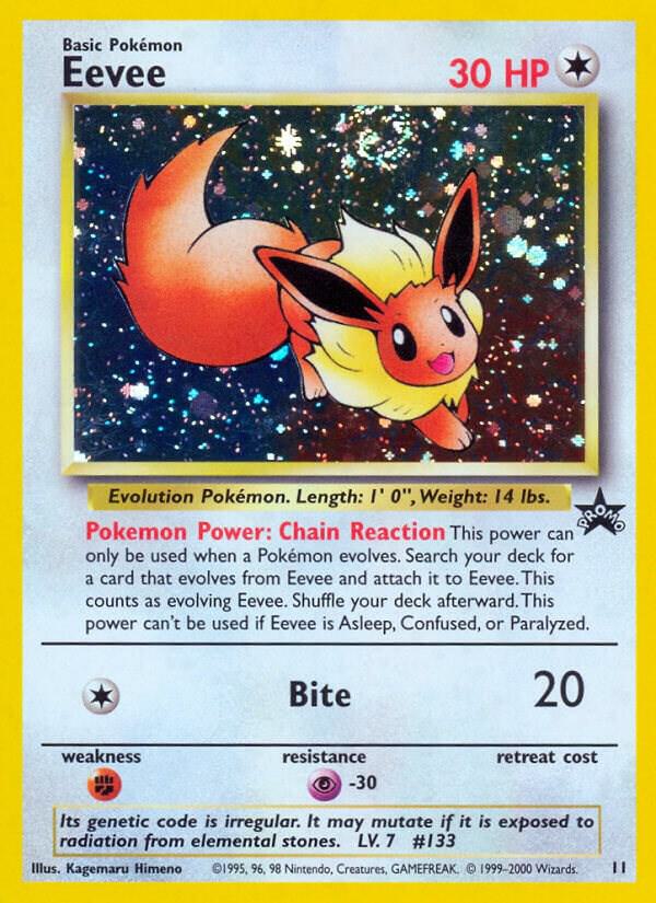 Pokémon: Eevee - 11 - WoTC Promo - VGMX
