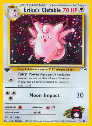 Erika's Clefable - Unlimited Gym Heroes (G1)