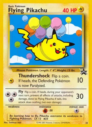 Flying Pikachu - WoTC Promo (PR)