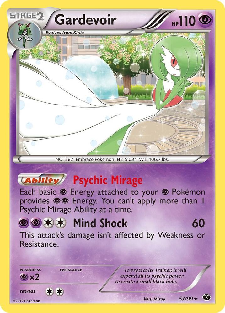 Pokémon: Gardevoir - 57/99 - Next Destinies - VGMX