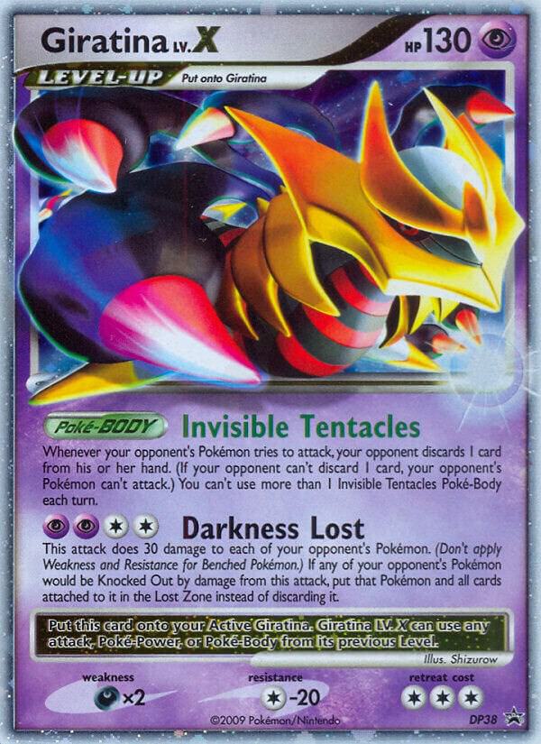 Pokemon: Giratina LV.X - DP38 - Diamond and Pearl Promos - VGMX
