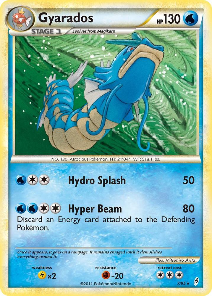 Pokemon: Gyarados - 7/95 - Call of Legends - VGMX