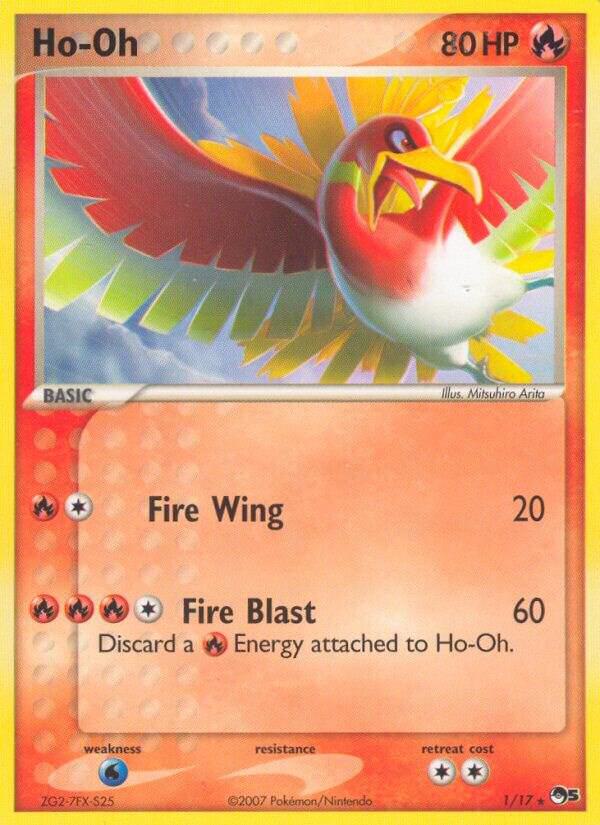 Pokemon:  Ho-Oh - 1/17 - POP Series 5 - VGMX
