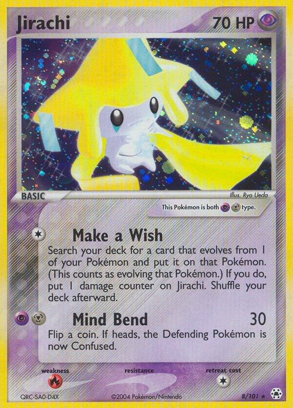 Pokémon: Jirachi - 8/101 - EX Hidden Legends