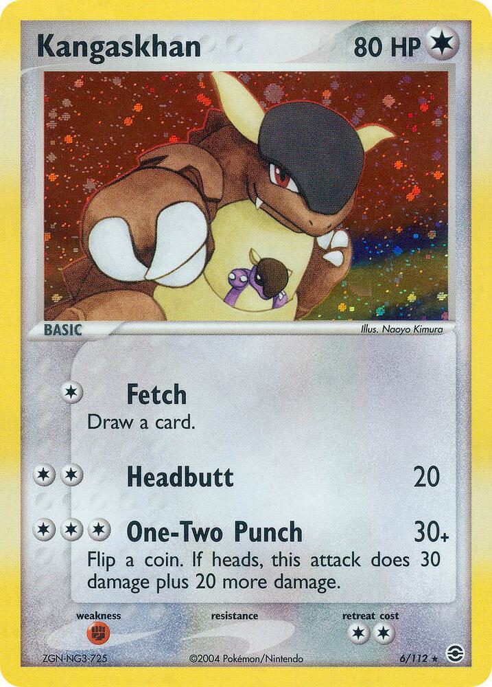 Pokémon: Kangaskhan - 6/112 - EX FireRed & LeafGreen - VGMX
