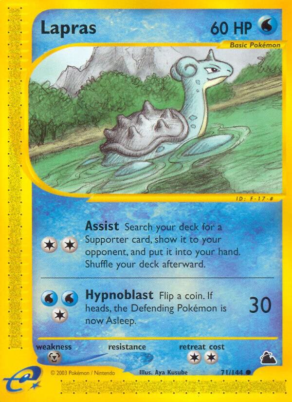 Pokémon: Lapras - 71/144 - Skyridge - VGMX