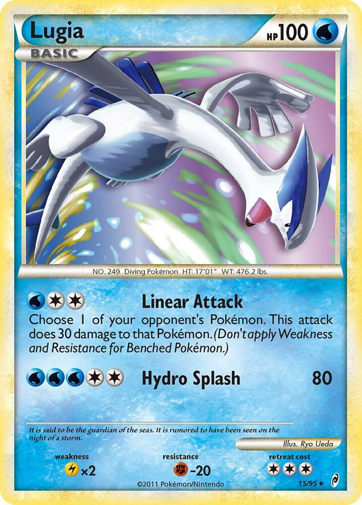Pokemon: Lugia 15/95 - Call of Legends - VGMX