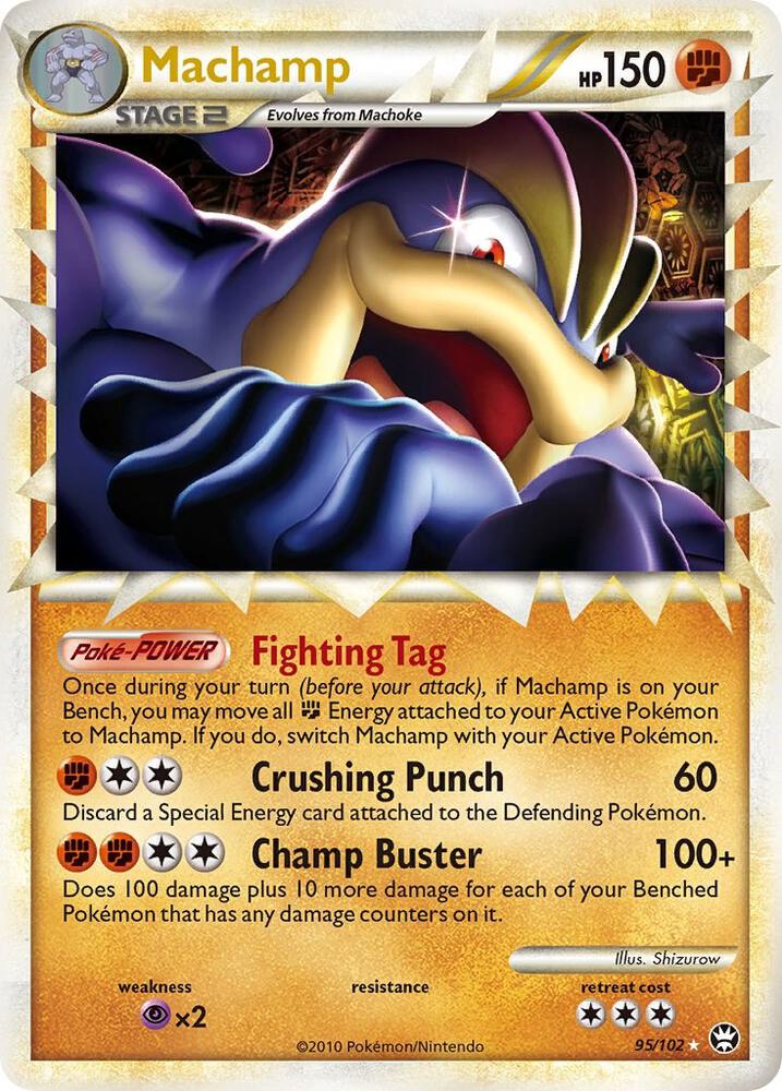 Pokemon: Machamp (Prime) - 95/102 - Triumphant