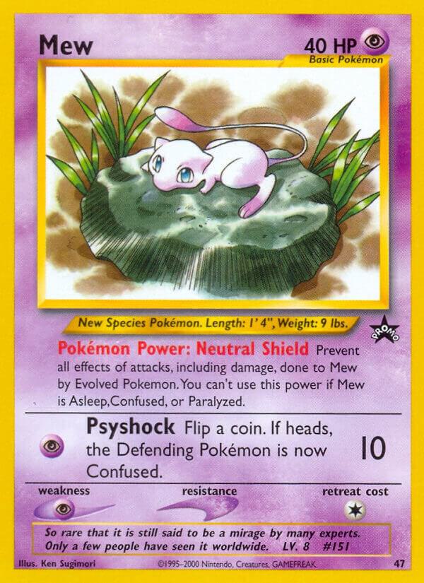 Pokemon: Mew (47) - WoTC Promo - VGMX