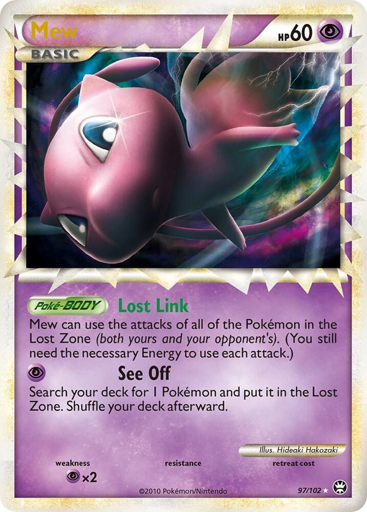 Pokémon: Mew (Prime) 97/102 - Triumphant - VGMX