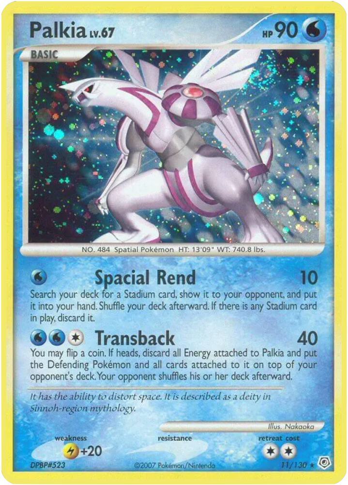 Pokémon: Palkia - 11/130 - Diamond and Pearl - VGMX