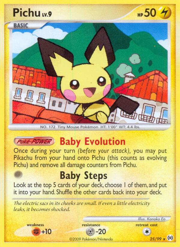 Pichu (Rev. Holo) - 25/99 - Arceus - VGMX