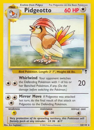 Pidgeotto - Legendary Collection (LC) - Rev holo