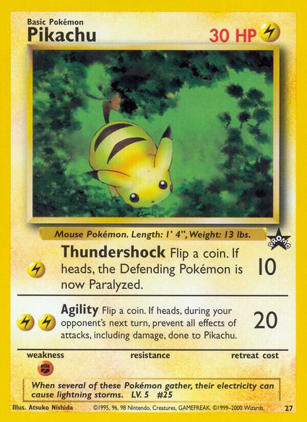 Pokémon: Pikachu (27) - WoTC Promo - VGMX
