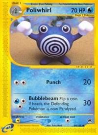 Pokémon: Poliwhirl - 89/165 - Expedition - VGMX