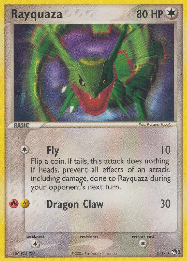 Pokémon: Rayquaza - 3/17 - POP Series 1 - VGMX