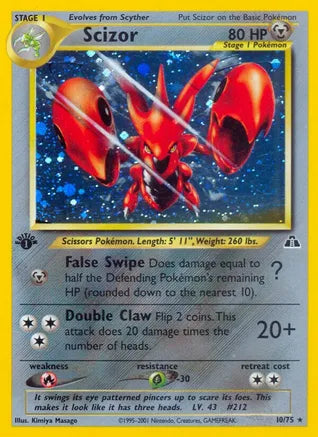 Scizor (10) - Neo Discovery (N2)