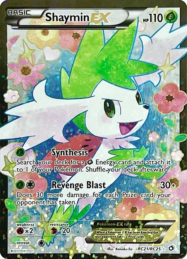 Pokémon: Shaymin EX (Full Art) - Legendary Treasures: Radiant Collection - VGMX