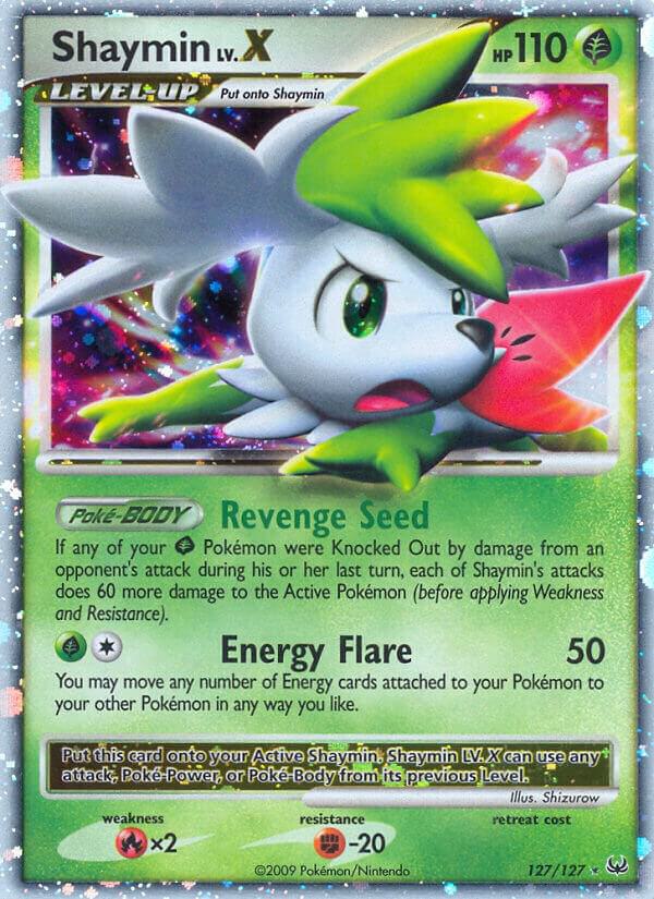Pokémon: Shaymin Lv.X (Sky Forme) - 127/127 - Platinum - VGMX