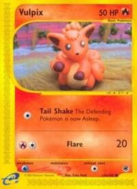 Pokémon: Vulpix - 136/165 - Expedition - VGMX