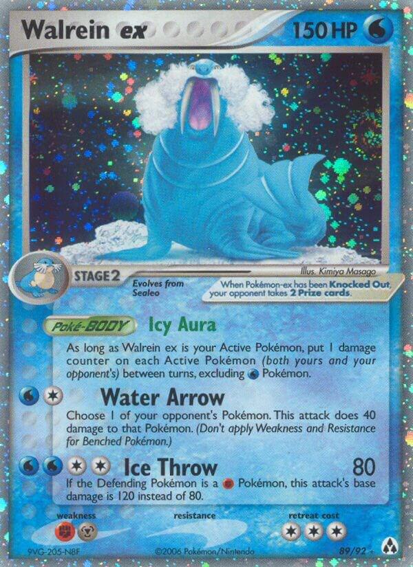 Pokemon: Walrein ex - 89/92 - Legend Maker - VGMX