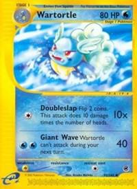 Pokemon: Wartortle (Rev Foil) - 92/165 - Expedition - VGMX