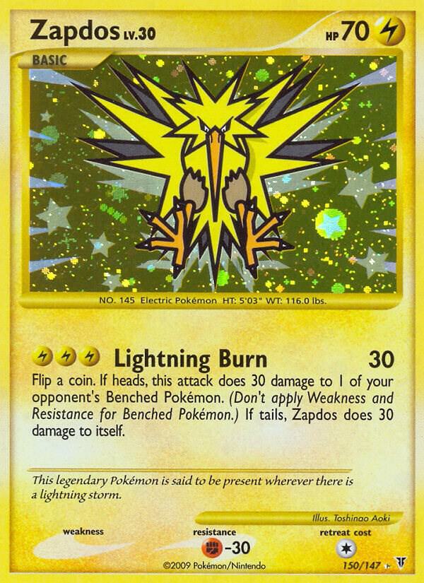 Pokemon: Zapdos - 150/147 - Supreme Victors - VGMX