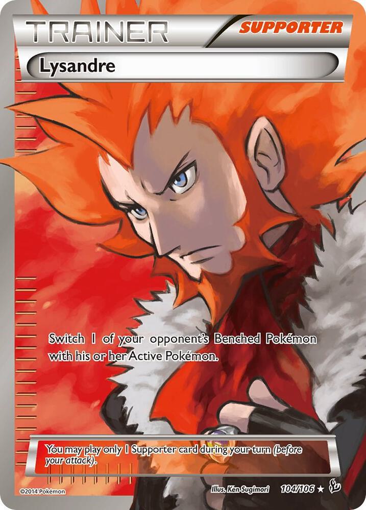 Pokémon: Lysandre - 104/106 - Flashfire - VGMX
