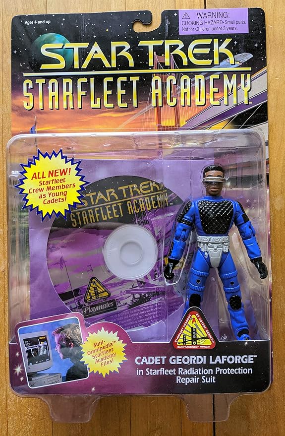 Star Trek: StarFleet Academy| Cadet Geordi LaForge Action Figure