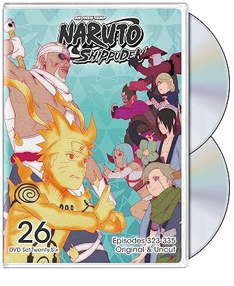 Naruto Shippuden Uncut DVD Set 26 DVD