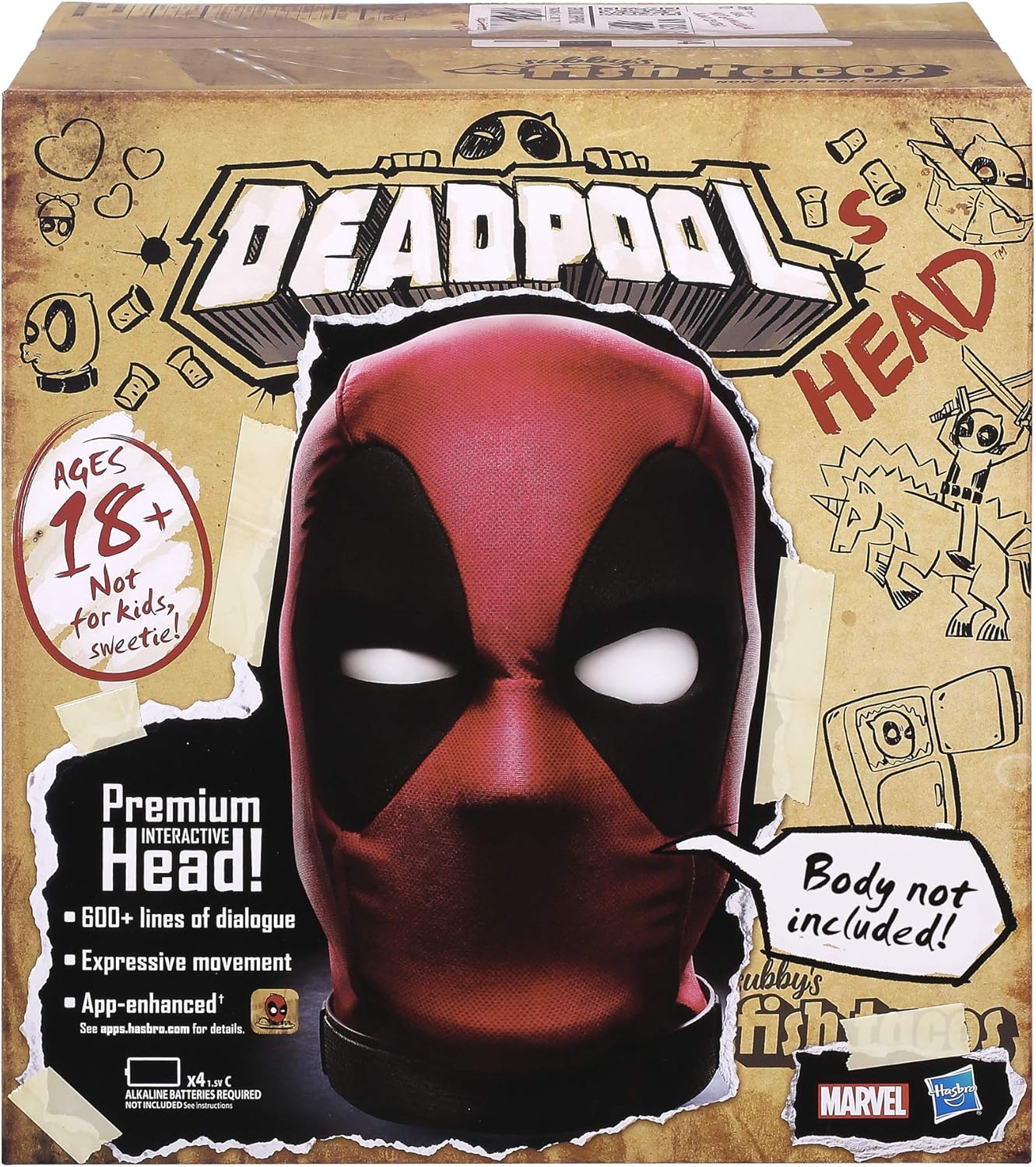 Marvel Legends Deadpool’s Head