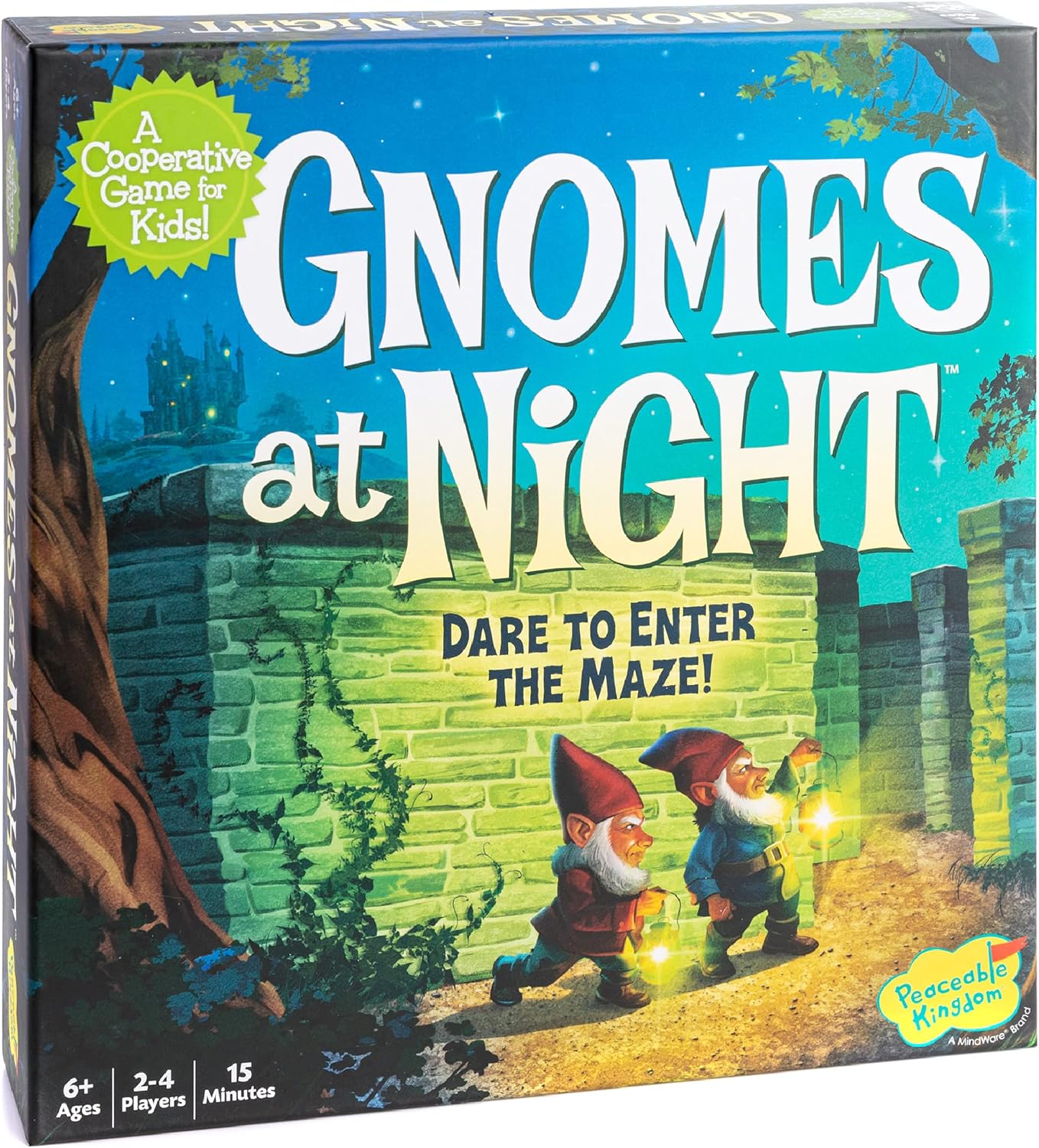 Peaceable Kingdom Gnomes at Night Cooperative Maze Game