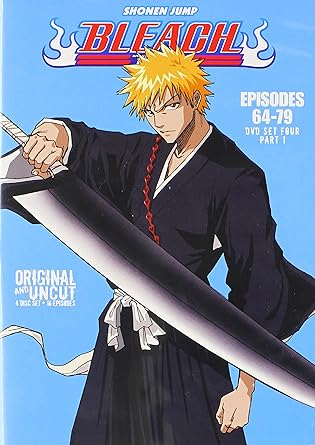 BLEACH Uncut: DVD Set 4 Part 1 (ep. 64-79)