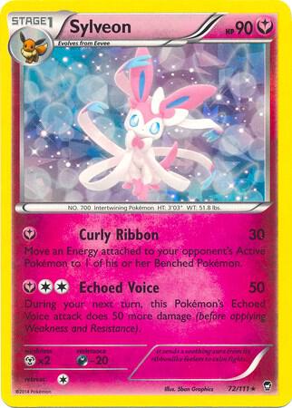Pokémon: Sylveon - 72/111 (XY Furious Fists) - Deck Exclusives - VGMX