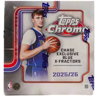 2025/26 Topps Chrome Basketball Mega Box