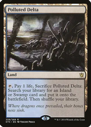 Polluted Delta - Khans of Tarkir (KTK)