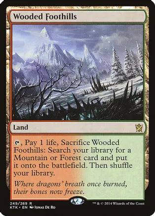 Wooded Foothills - Khans of Tarkir (KTK)