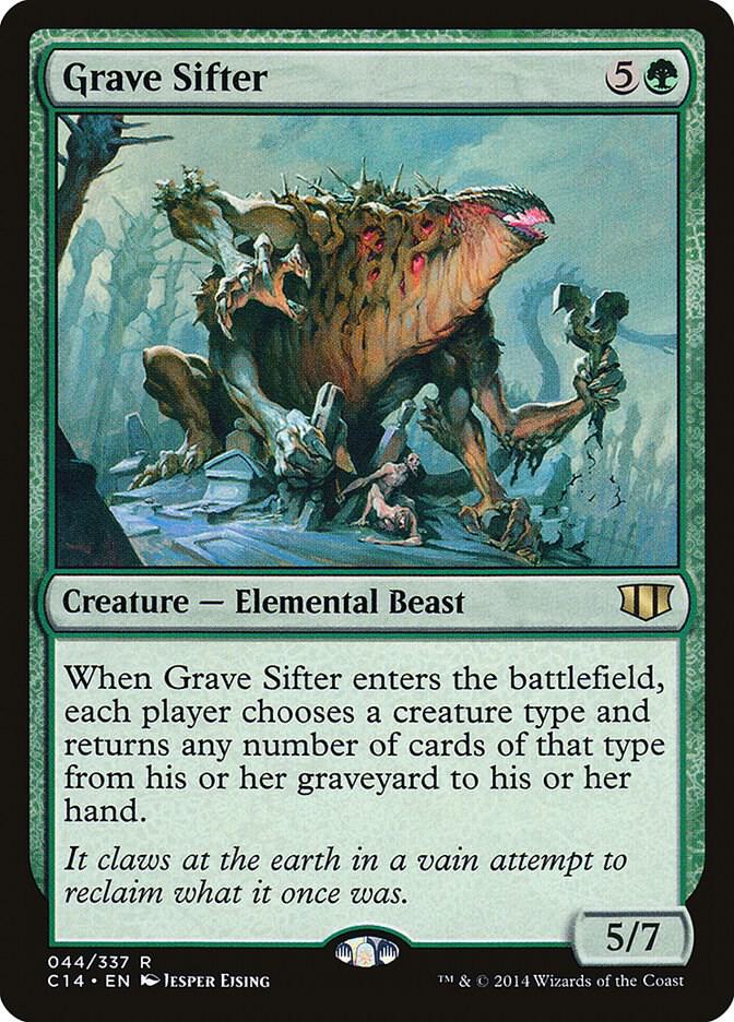 Magic: The Gathering: Grave Sifter - Commander 2014 - VGMX