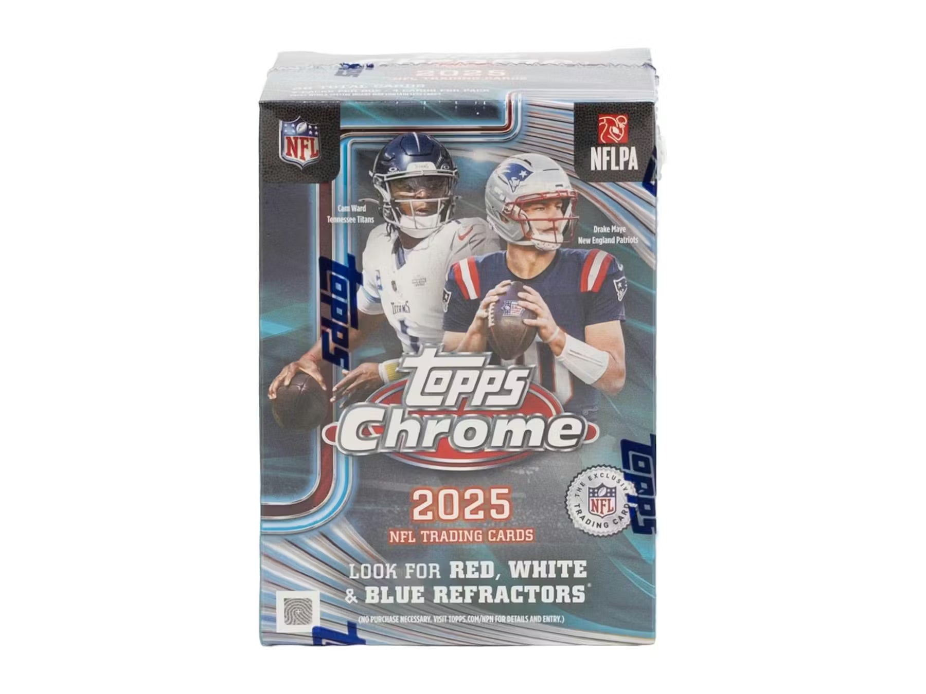 2025 Topps Chrome Football Blaster Box - VGMX