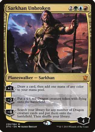 Sarkhan Unbroken - Dragons of Tarkir (DTK)