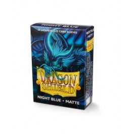 Dragon Shield Sleeves: Japanese Matte - Night Blue 60CT