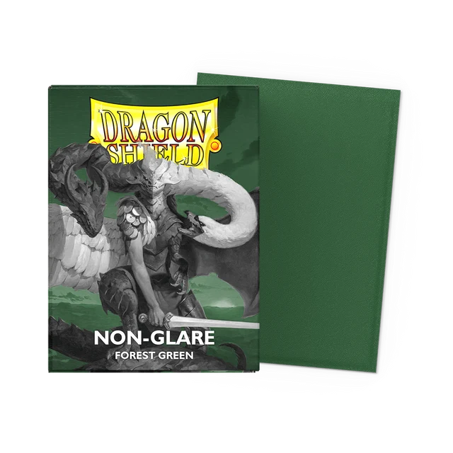 Dragon Shield: Non-Glare Forest Green - Matte 100 CT - VGMX