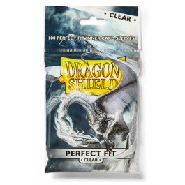 Dragon Shield Sleeves: Perfect Fit Standard - Clear 100CT - VGMX