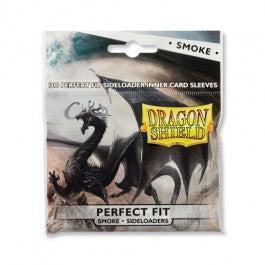 Dragon Shield Sleeves: Perfect Fit Standard Sideload - Smoke 100CT - VGMX