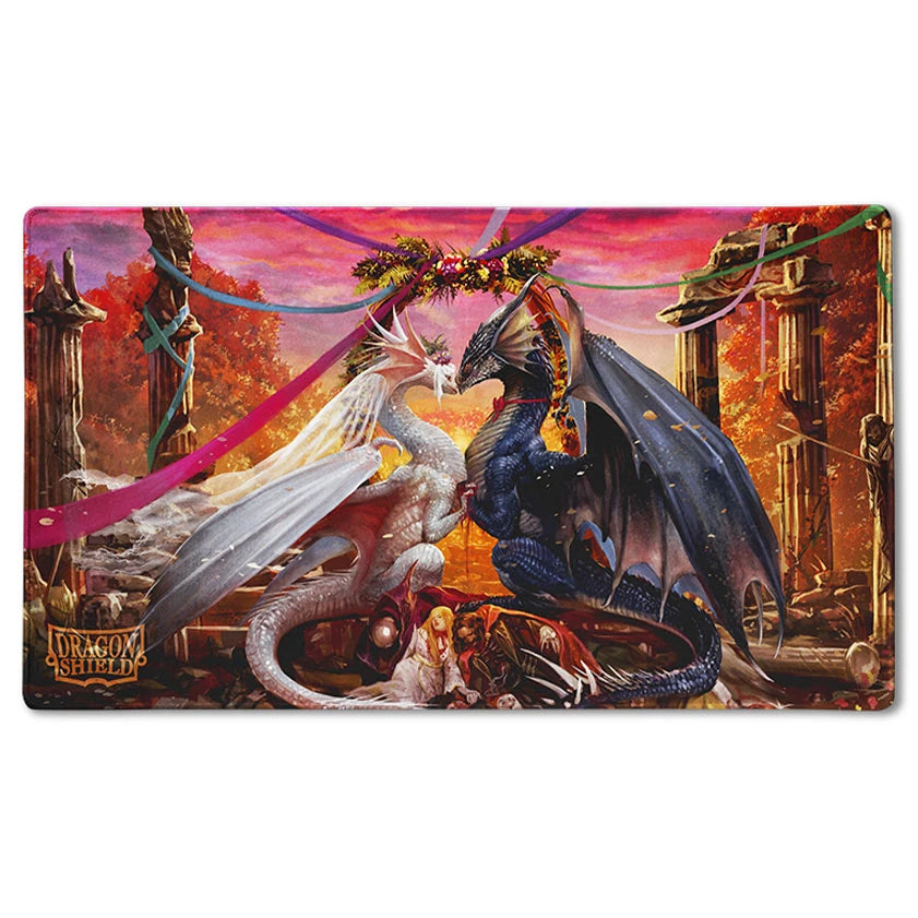 Dragon Shield Playmat + Tube: Valentine Dragons - VGMX