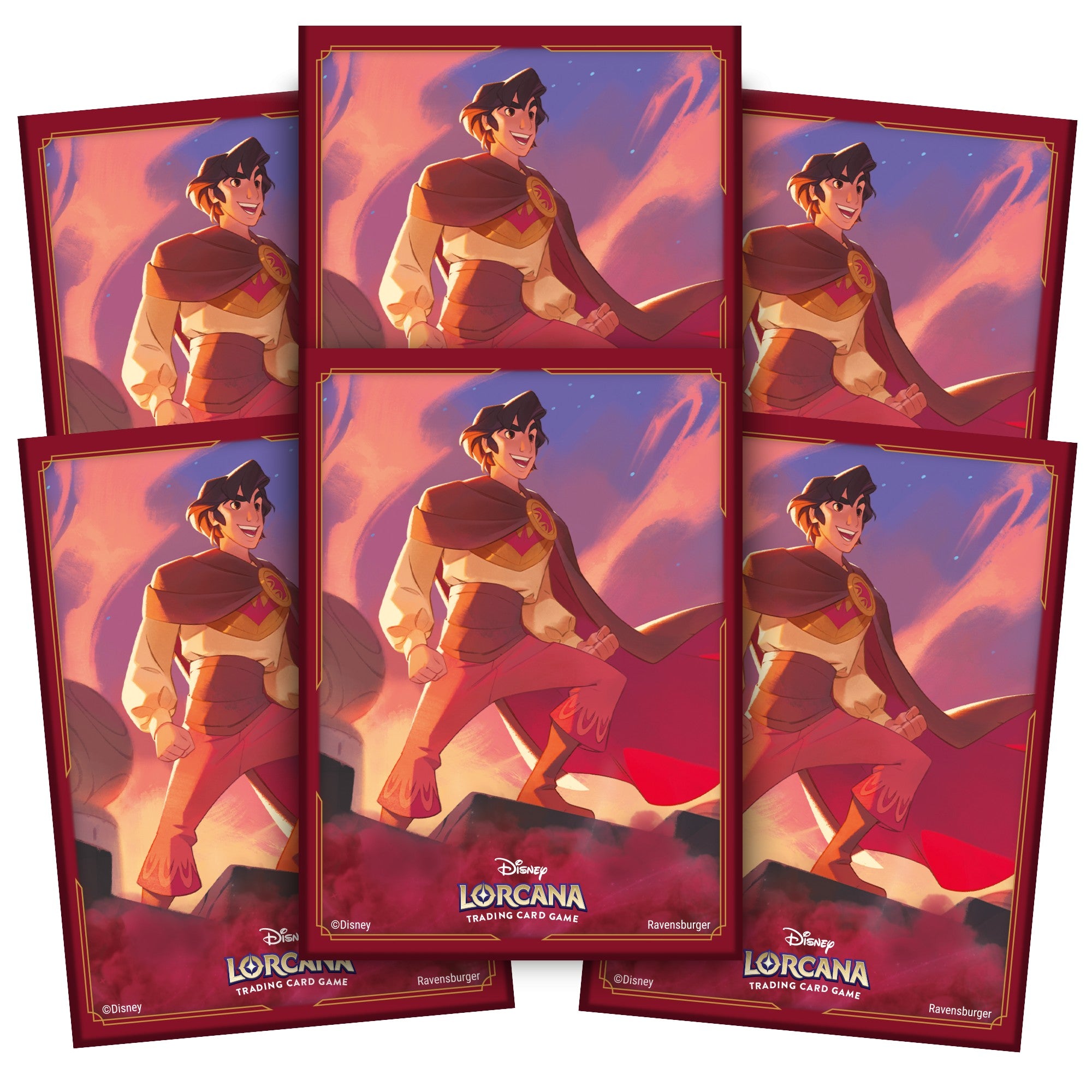 Lorcana: Shimmering Skies Card Sleeves Aladdin