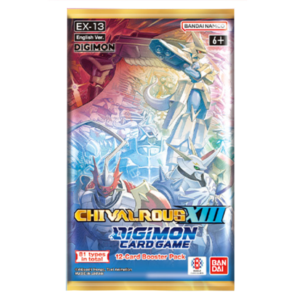 Digimon Card Game| Chivalrous XIII [EX-13] - Extra Booster Pack - VGMX